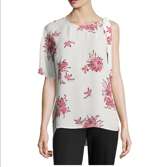 Worthington Tops - Worthington Asymmetrical Bow Top